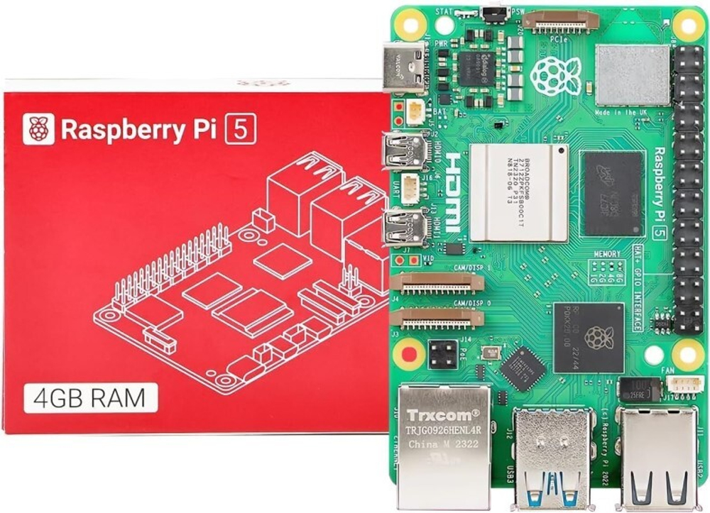Микрокомпьютер  Raspberry Pi 5 4GB