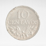 Portugal, 10 Centavos, 1977, VF