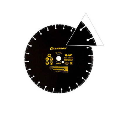 Круг алмазный 350*25.4*4 CHAMPION PRO V-tech Multi Purpose  спасательный C1621
