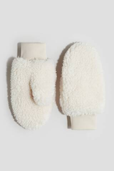 H&M Варежки, светло-бежевый