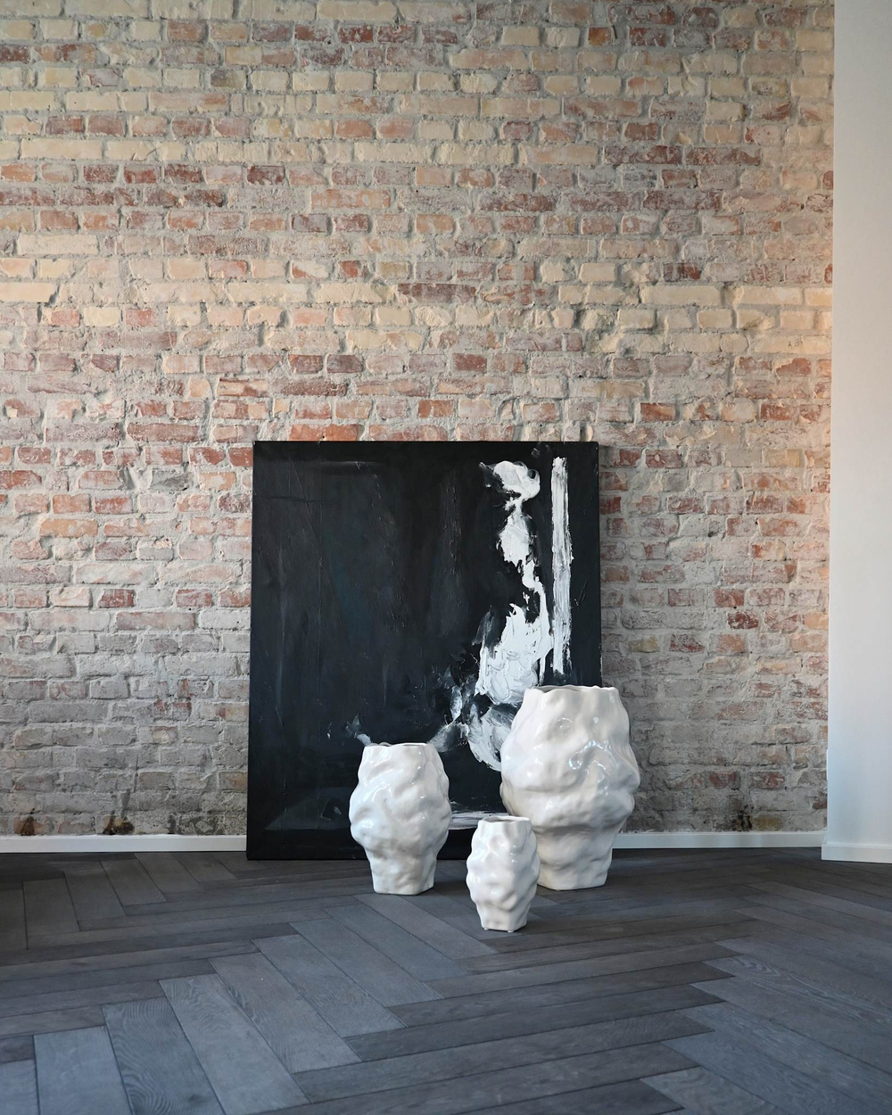 Ваза 101 Copenhagen Katachi Vase, Big - High Glaze Birch