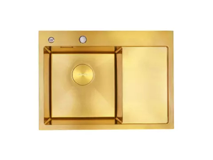 Мойка AVIVA 65*48, Нано-Золото (арт. NG6548L), левая