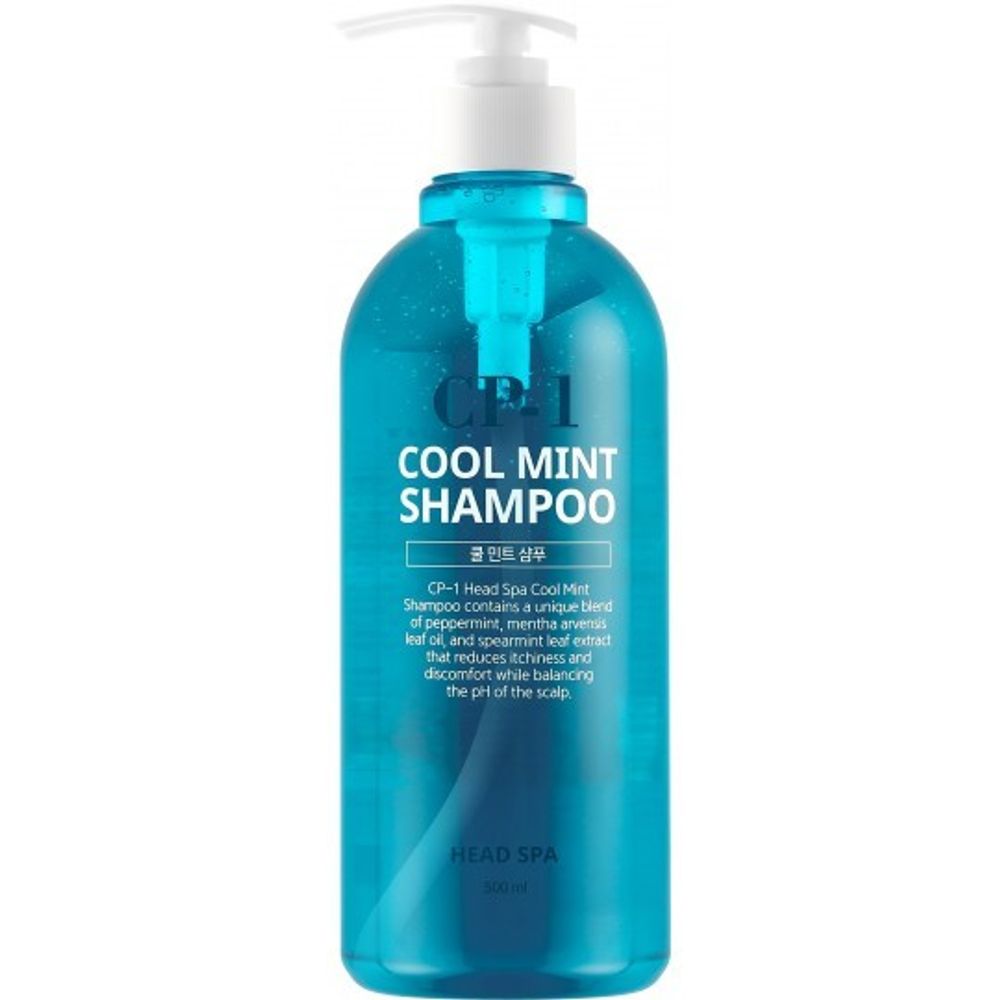 Esthetic House Шампунь охлаждающий с мятой - CP-1 head spa cool mint shampoo, 500мл