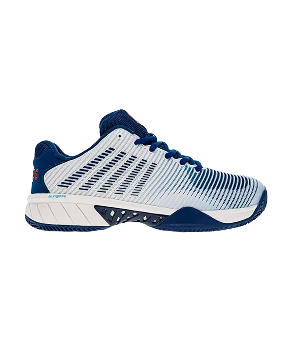 K-Swiss Hypercourt Express 2 HB Белый-Синий Кроссовки Sanyo