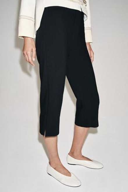ZARA БРЮКИ КАПРИ - ZW COLLECTION, ЧЕРНЫЙ