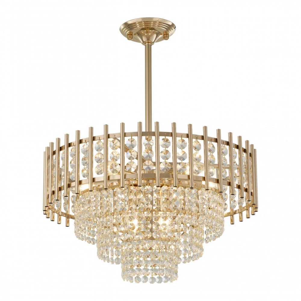 Люстра на штанге Arte Milano SORRENTO-6109 376109/7/300/490 GD