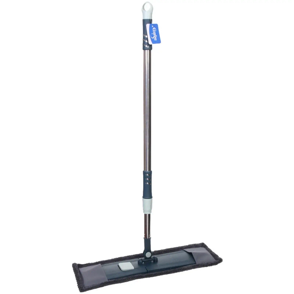 Швабра Селфи с насадкой из микрофибры, насадка 130гр Gray