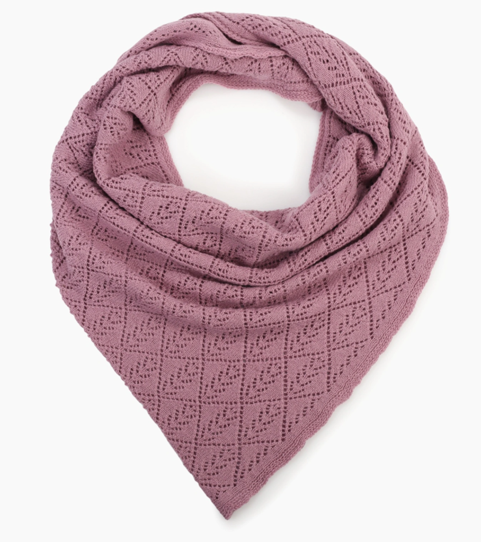 Женская косынка DBR 0045 темно-розовый