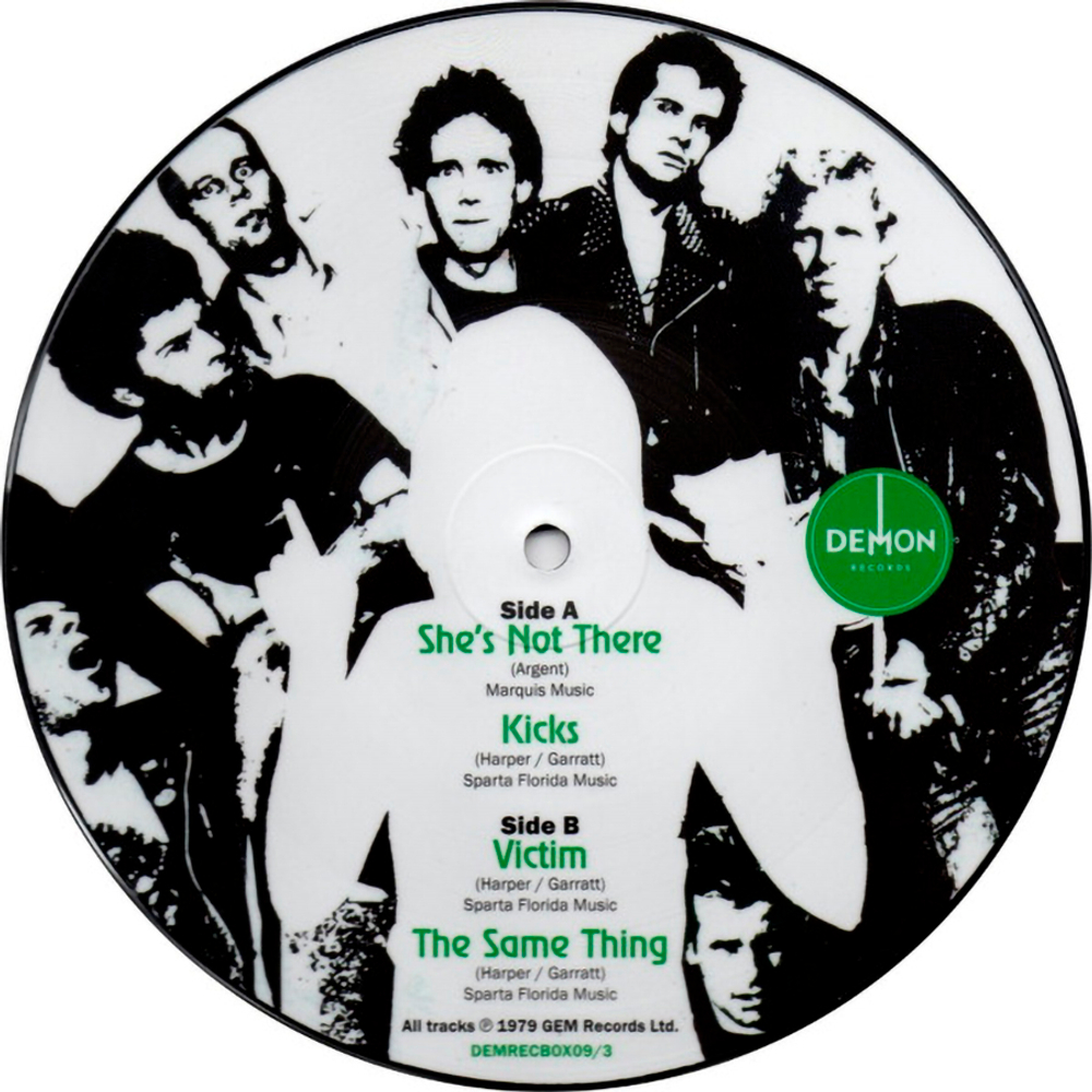 U.K. Subs / The Gem Singles (Picture Disc)(8х7" Vinyl Single)