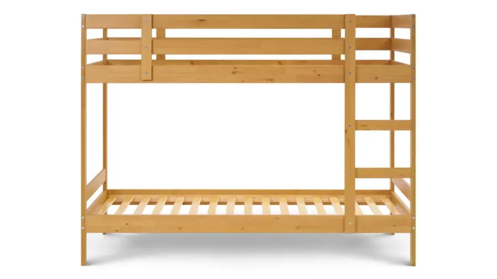 Кровать двухъярусная - аналог IKEA MYDAL/ МИДАЛ/ ОШ / ИКЕА, 90x200 см, светло-коричневый