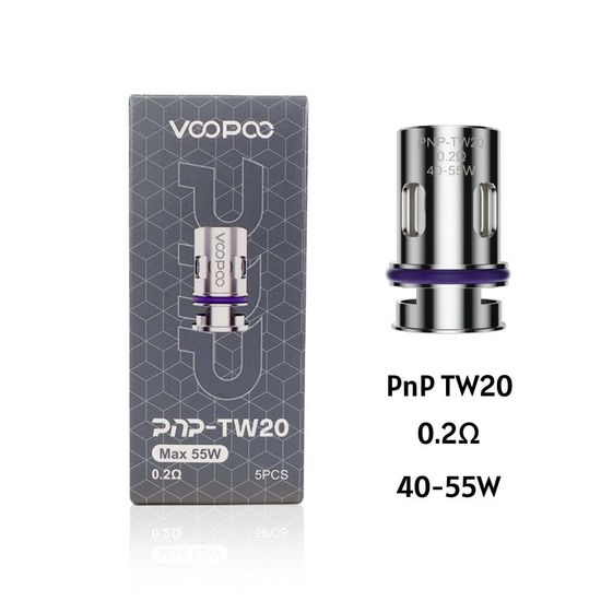 Испаритель Voopoo PnP-TW20 0.2ohm / 40-55W (Drag E60 / Drag H80S)