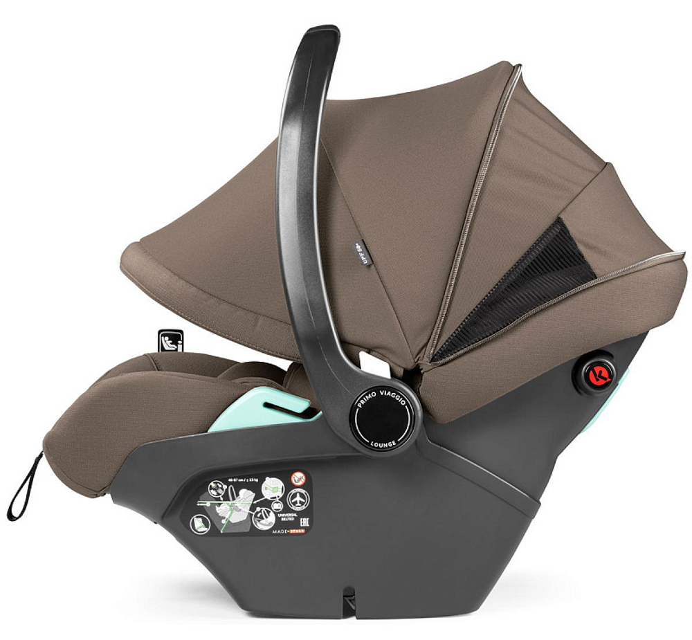 Коляска Peg Perego Veloce New Belvedere Lounge 3 в 1 Pine Bark