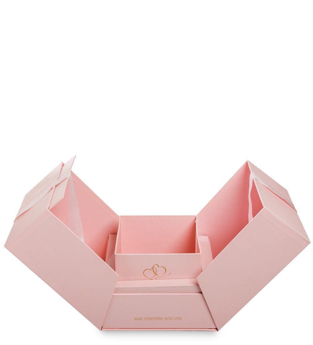 WG-95-C Коробка подарочная «Сюрприз» цв.розовый