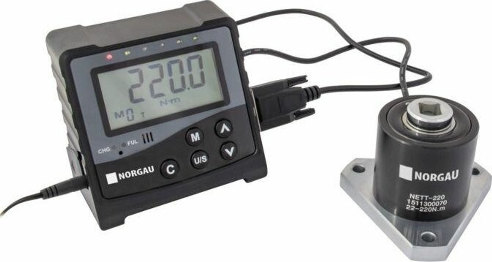 Измеритель крутящего момента электронный Norgau 220-2200 Нм NETT-2200 053101220