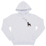 Толстовка "Цвергпинчер и бабочки"