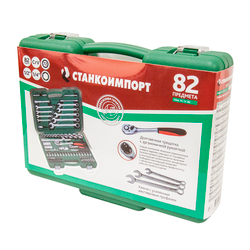 Набор инструмента (82 предмета) СТАНКОИМПОРТ НАБ.14.12.82