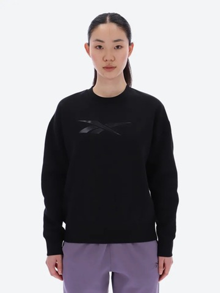 Толстовка женская REEBOK ABIGAIL TONAL SATIN CREWNECK SWEATSHIRT