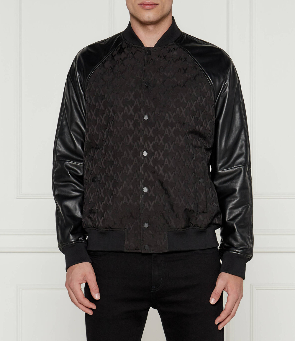 Кожаная куртка Armani Exchange - черный(XM000002 AF10114)