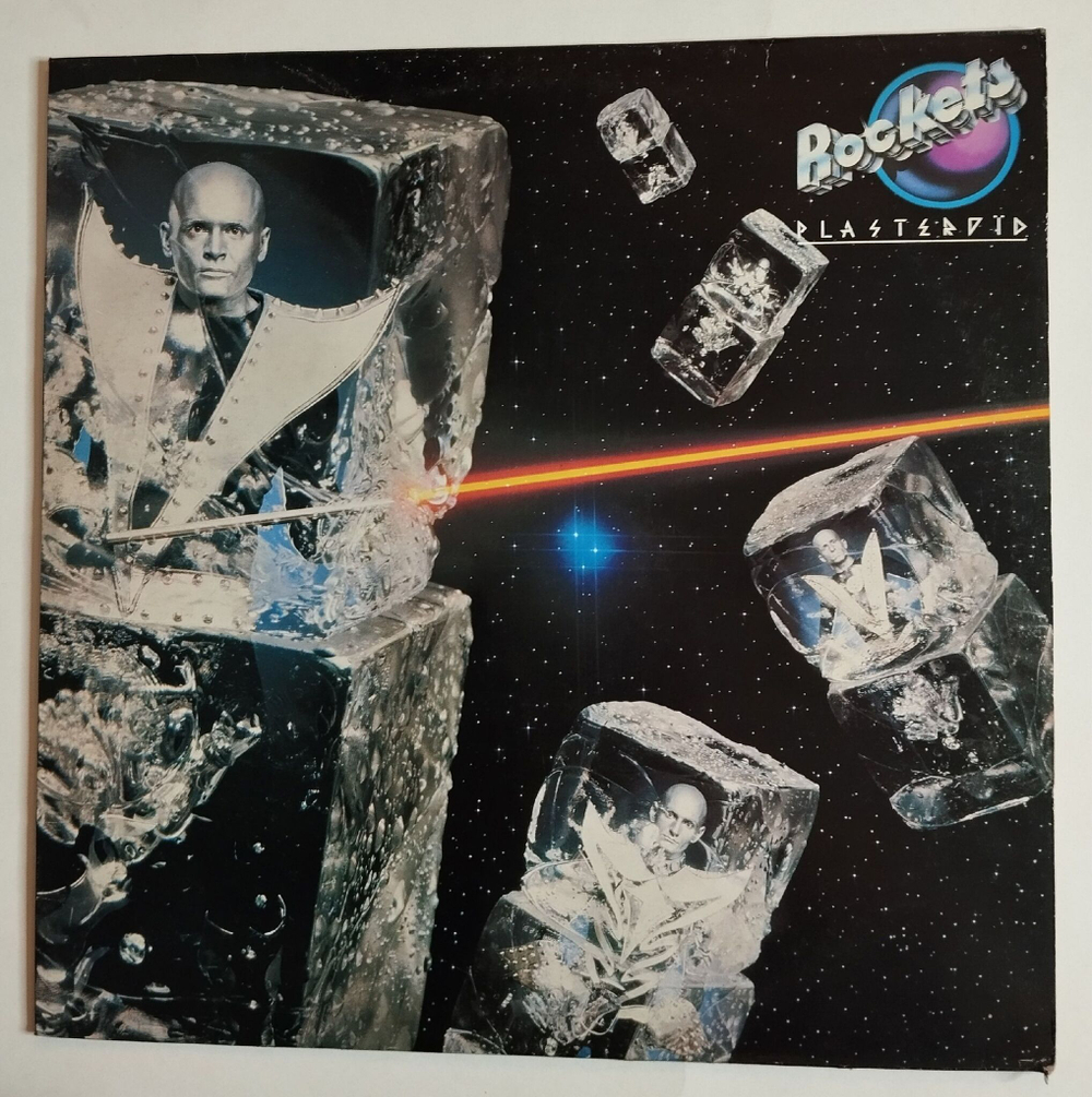 Винтажная виниловая пластинка LP Rockets Plasteroid (Italy 1979)