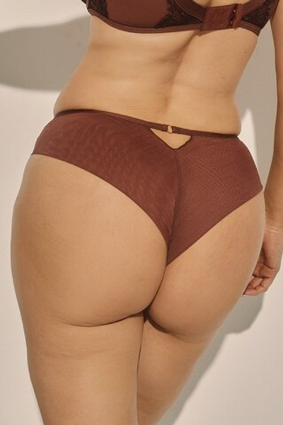 1136/2-B PRALINE Трусы бразильяно KINGA