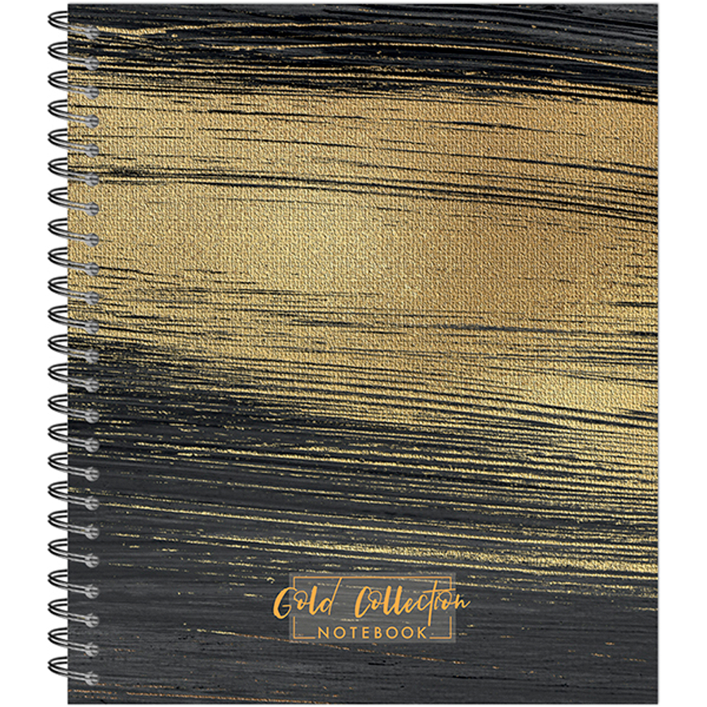 ТЕТРАДЬ ОБЩАЯ 96 ЛИСТОВ НА СПИРАЛИ “Gold Collection”
