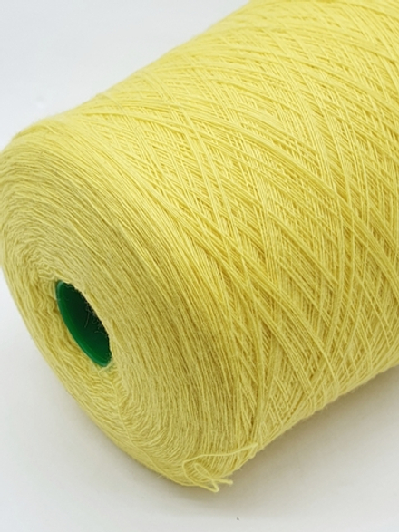 Пряжа Zegna Baruffa Supergeelong (100% мериносовая шерсть кардная), 1/15 (1500м/100гр), лимон