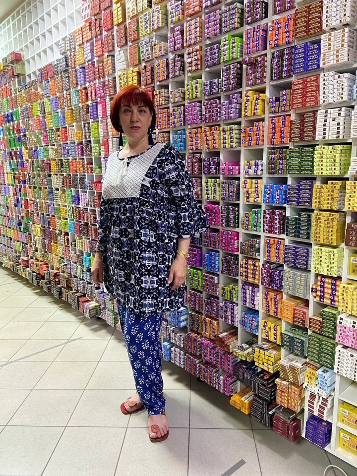 Туника с кружевом, Хлопок 212739