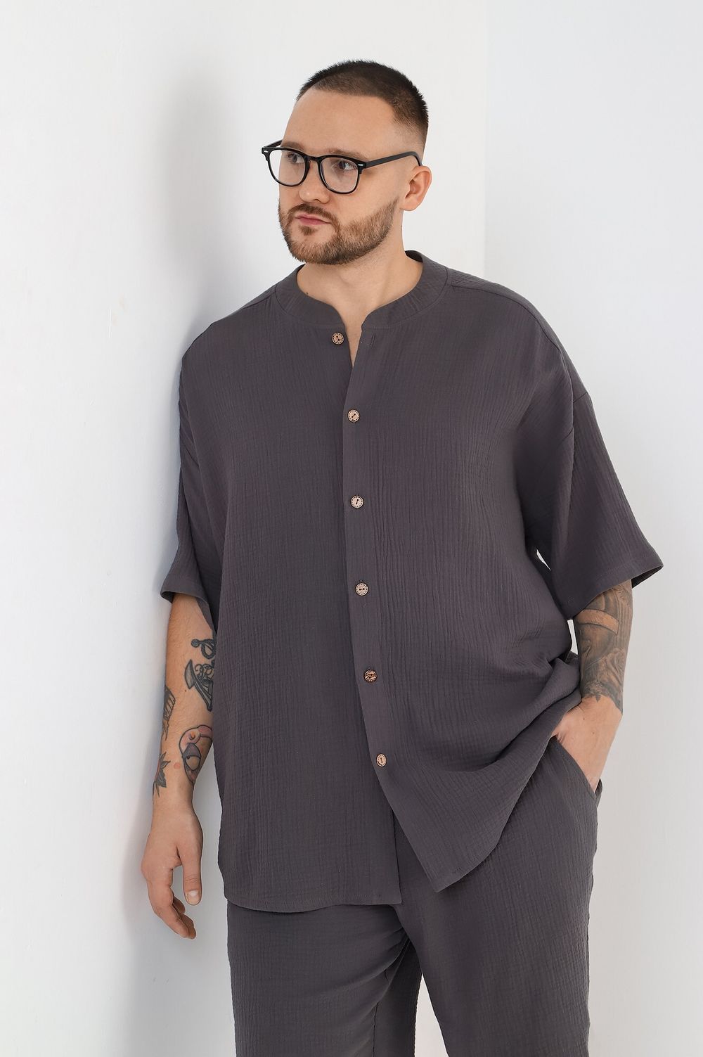 Костюм мужской Круиз-4 Виотекс СЕРЫЙ