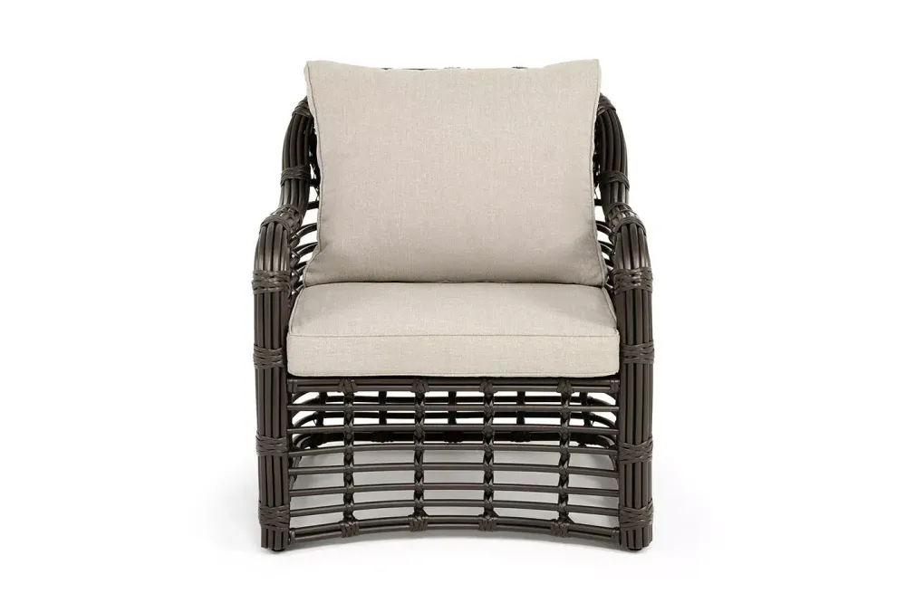 "Ницца" кресло из искусственного ротанга, цвет бронзовый