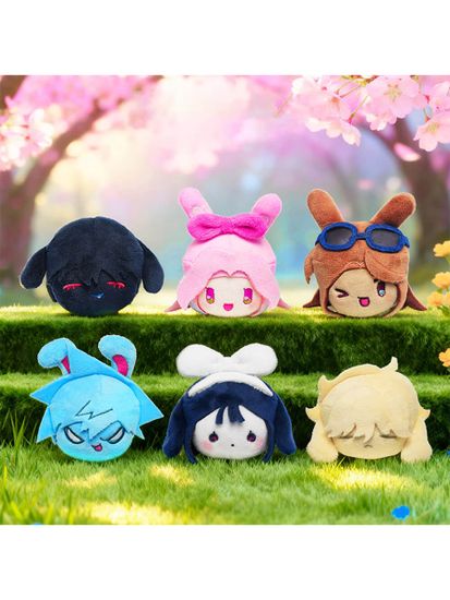 Фигурка плюшевая Alien Stage Rabbit Series Round Head Blind Box 1 шт / Случайная фигурка по мотивам музыкального веб-сериала Алиен Стейдж