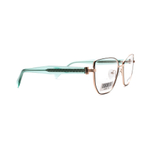 Оправа многогранник AERO A1352 c3 золото/зеленый/прозрач. (Италия)