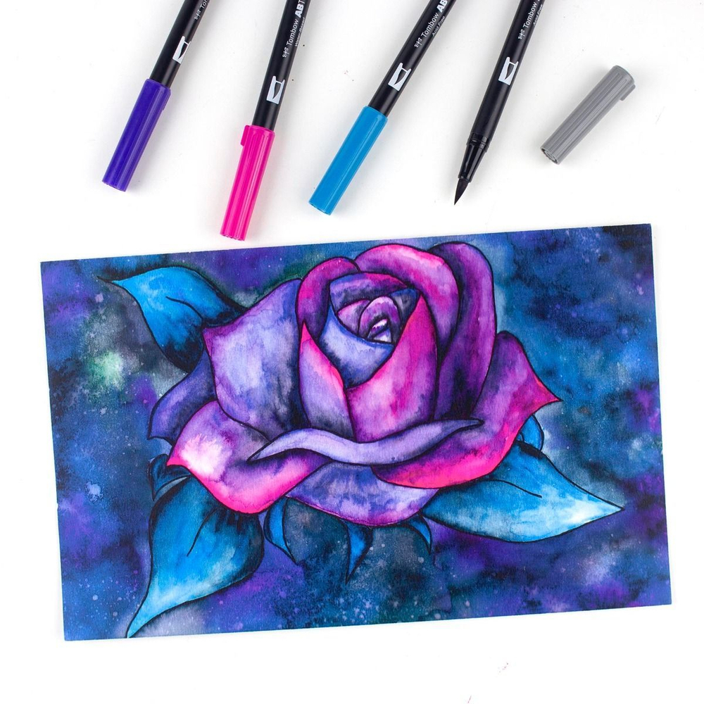 Набор Tombow AB-T Dual Brush 6 Galaxy