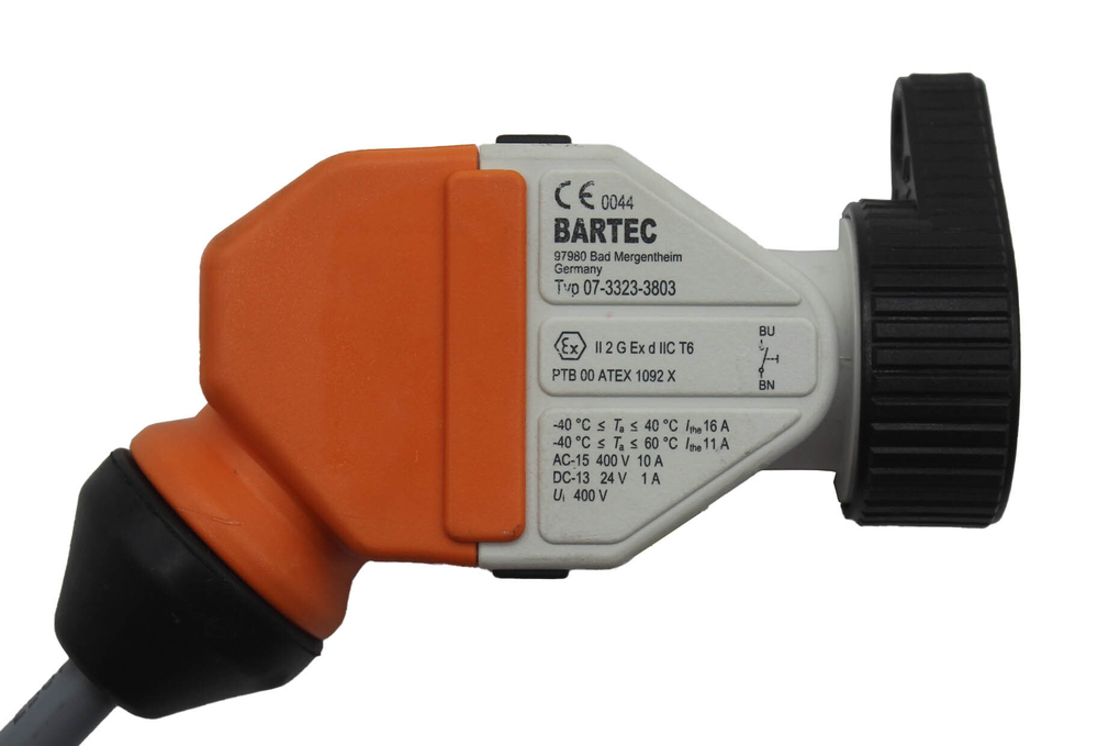 Выключатель BARTEC 07-3323-3803 кнопочный взрывозащищенный, 1м PTB 00 ATEX 1092X