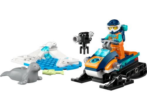 Конструктор LEGO City 60376 Снегоход «Исследователь Арктики»