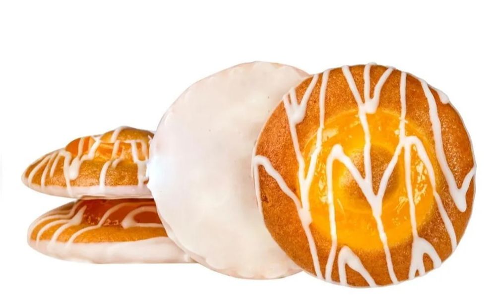 Печенье &quot;Печенюш Апельсиныч&quot; в белой глазури Добрые печеньки - купить с доставкой по Москве и области
