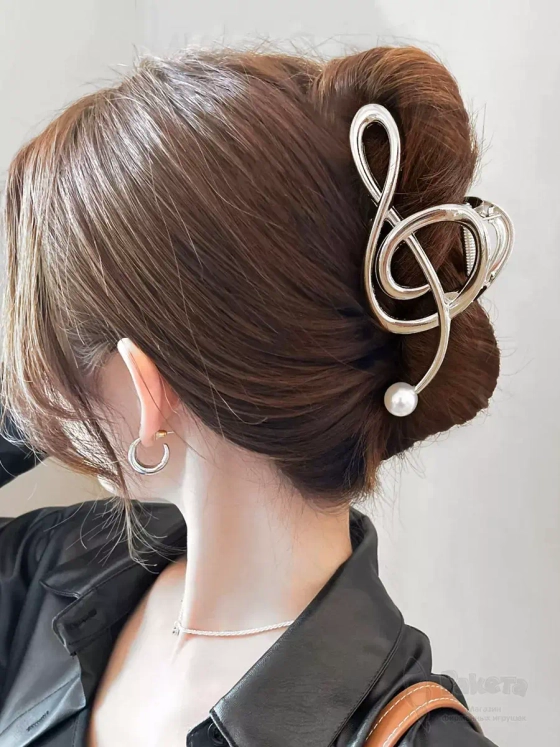 Заколка крабик краб для волос женский детский