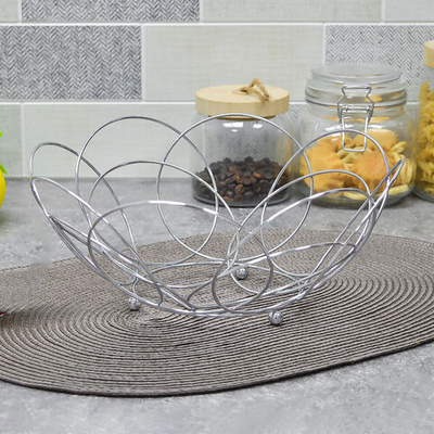 Фруктовница металлическая 26*15см, 2819