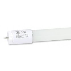 Лампа светодиодная ЭРА STD LED T8-10W-865-G13-600mm 10Вт трубка стекло холодный дневной свет G13 поворотный