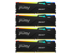 Оперативная память Kingston Fury KF556C40BBAK4-128, DDR5 4х 128ГБ 5600 МГц, DIMM, RTL