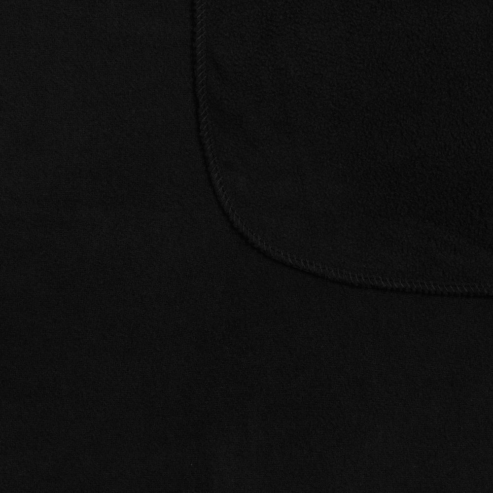 Флисовый плед Warm&Peace XL, черный