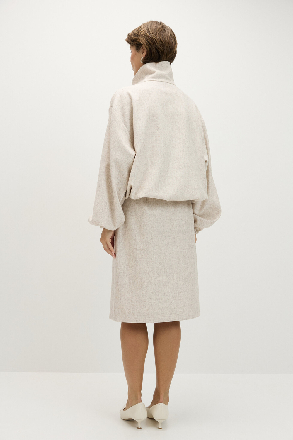 Юбка карандаш до колена