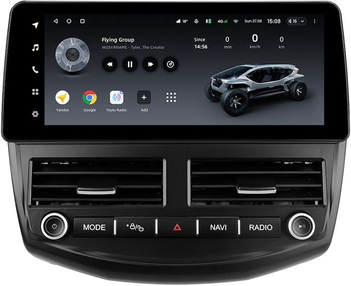 Магнитола для Ford Focus 3 2011-2019 - Teyes LUX ONE монитор 12.3" 2K QLED на Android 10, Быстрая, CarPlay, 4G SIM-слот