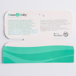 4770808 Нагрудник детский, силиконовый с карманом, цвет голубой