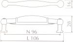 Зеркальный шкаф Style Line Олеандр-2 75/С, белый