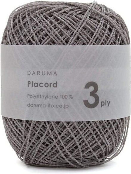 placord 3ply, цвет серый темный 5