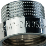 Удлинитель резьбовой STOUT SFT 0002 - 3/4" длина 10 мм (ВР/НР, латунь хромированная)