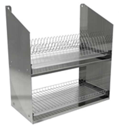 Полка консольная (для сушки тарелок и стаканов) ПКТн-800, 770х280х550 мм