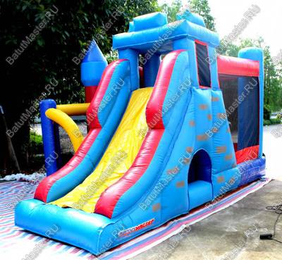 Детский надувной батут "Небесный замок" 6*5*5 м