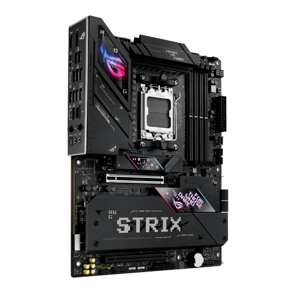 Материнская плата ASUS ROG STRIX B850-E GAMING WIFI AM5 4xDDR5 4xSATA 5xM.2 HDMI DP ATX