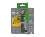 Мультифонарь светодиодный Armytek Elf C2 USB-C+18650, 1023 лм, теплый свет, аккумулятор